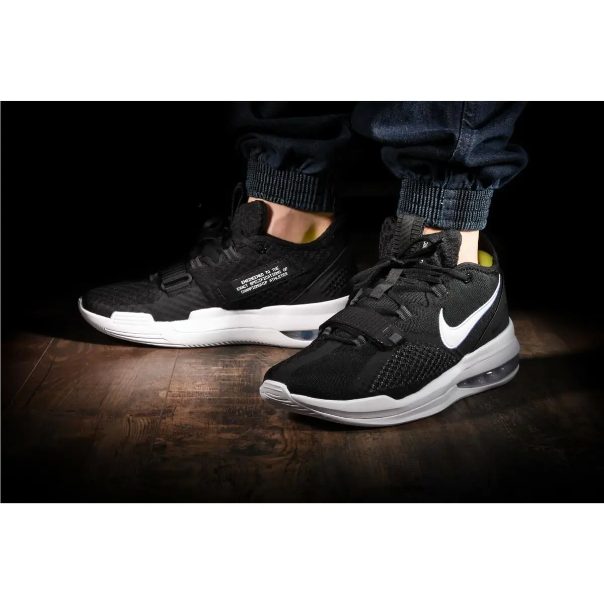 Nike shoes - Nike Air Force Max - Air Force Max - BV0651-001 - Black White 6