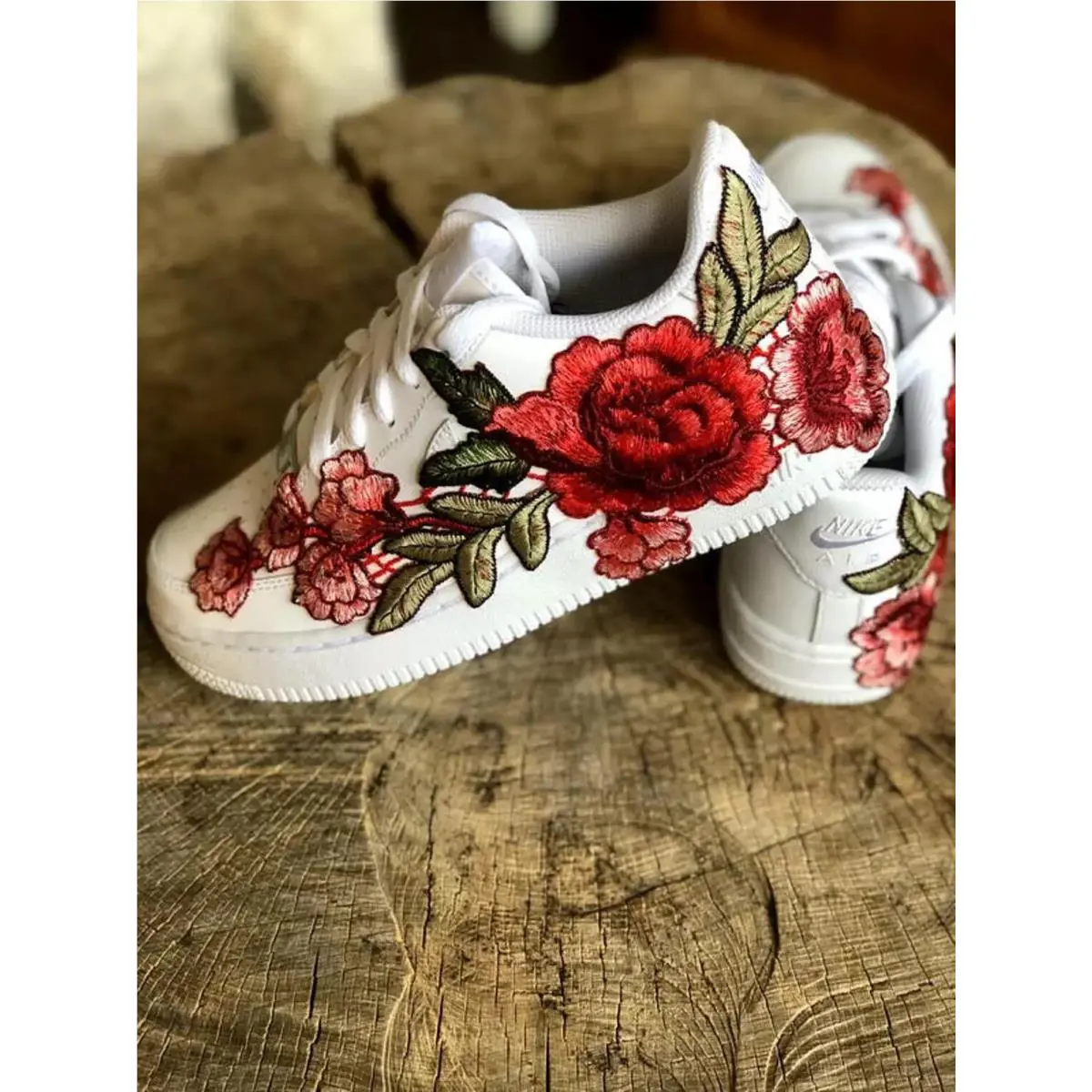 Nike shoes - Nike Air Force 1 - Air Force - DD8959-100 - White, Rose: Red 2