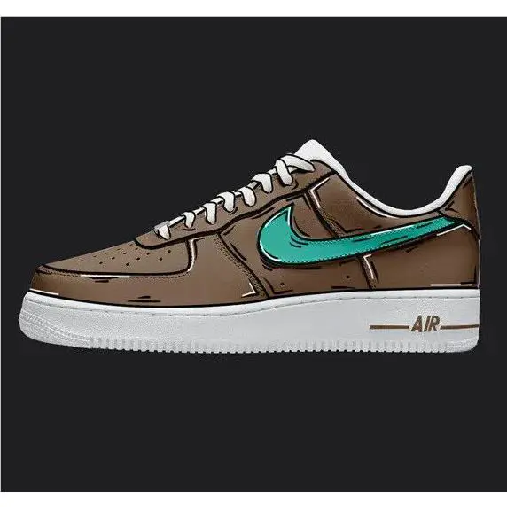 Nike shoes - Nike Air Force 1 - Air Force - DD8959-100 - Brown 12