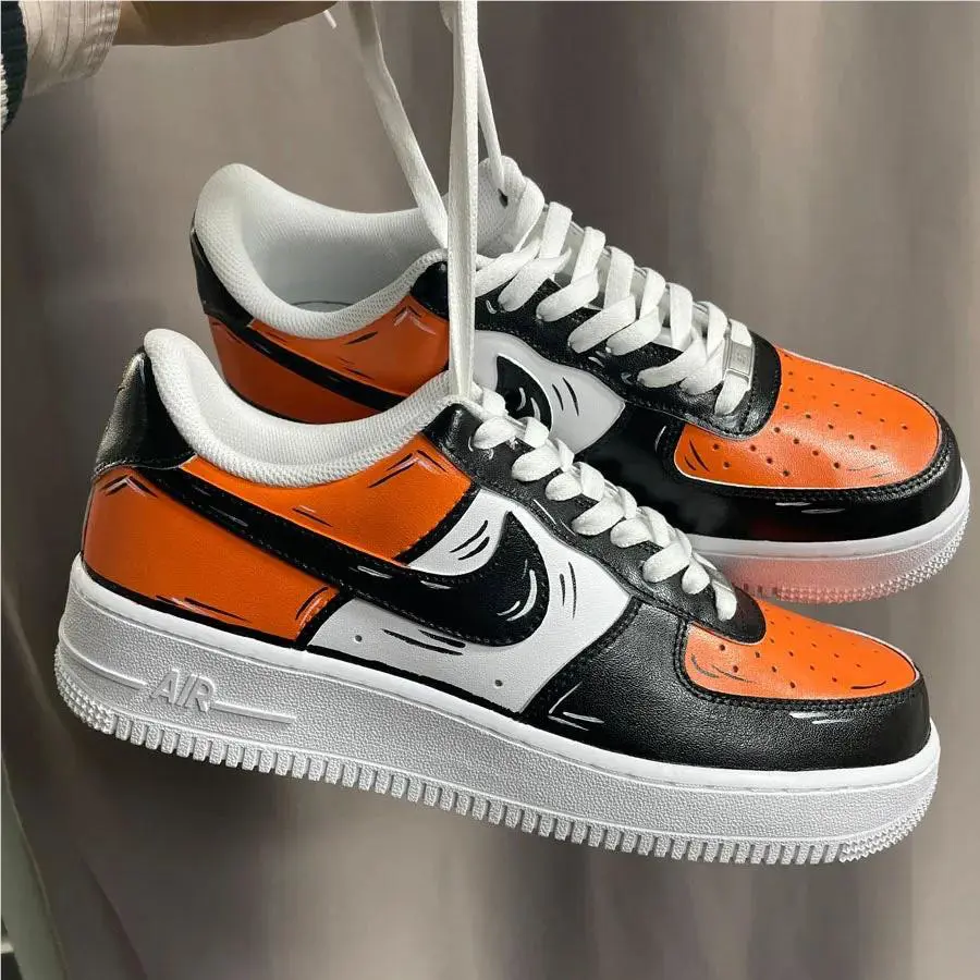 Nike shoes - Nike Air Force 1 - Air Force - DD8959-100 - Orange 16