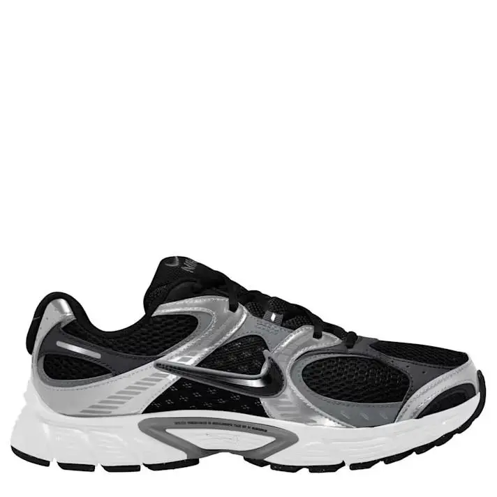 Men V5 Rnr Run Retro Max Cusion Comfort Walking Gym Sneaker Shoe Black/Silver/Black Logo by Nike