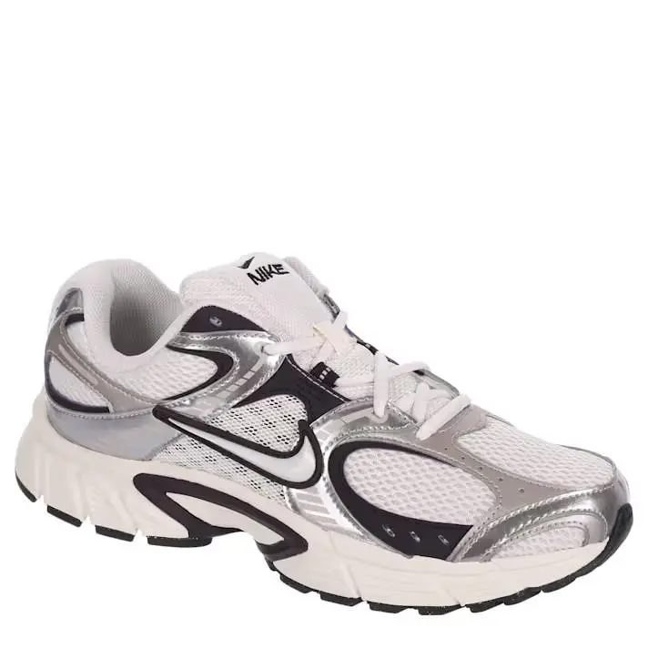 Men V5 Rnr Run Retro Max Cusion Comfort Walking Gym Sneaker Shoe Silver/Black/White by Nike