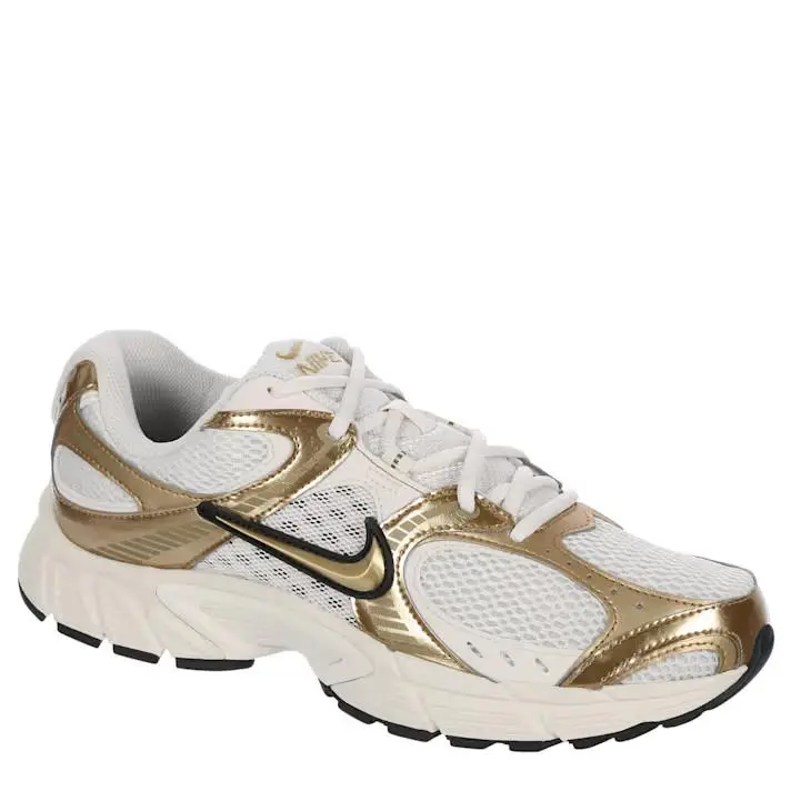 Men V5 Rnr Run Retro Max Cusion Comfort Walking Gym Sneaker Shoe White/Gold by Nike