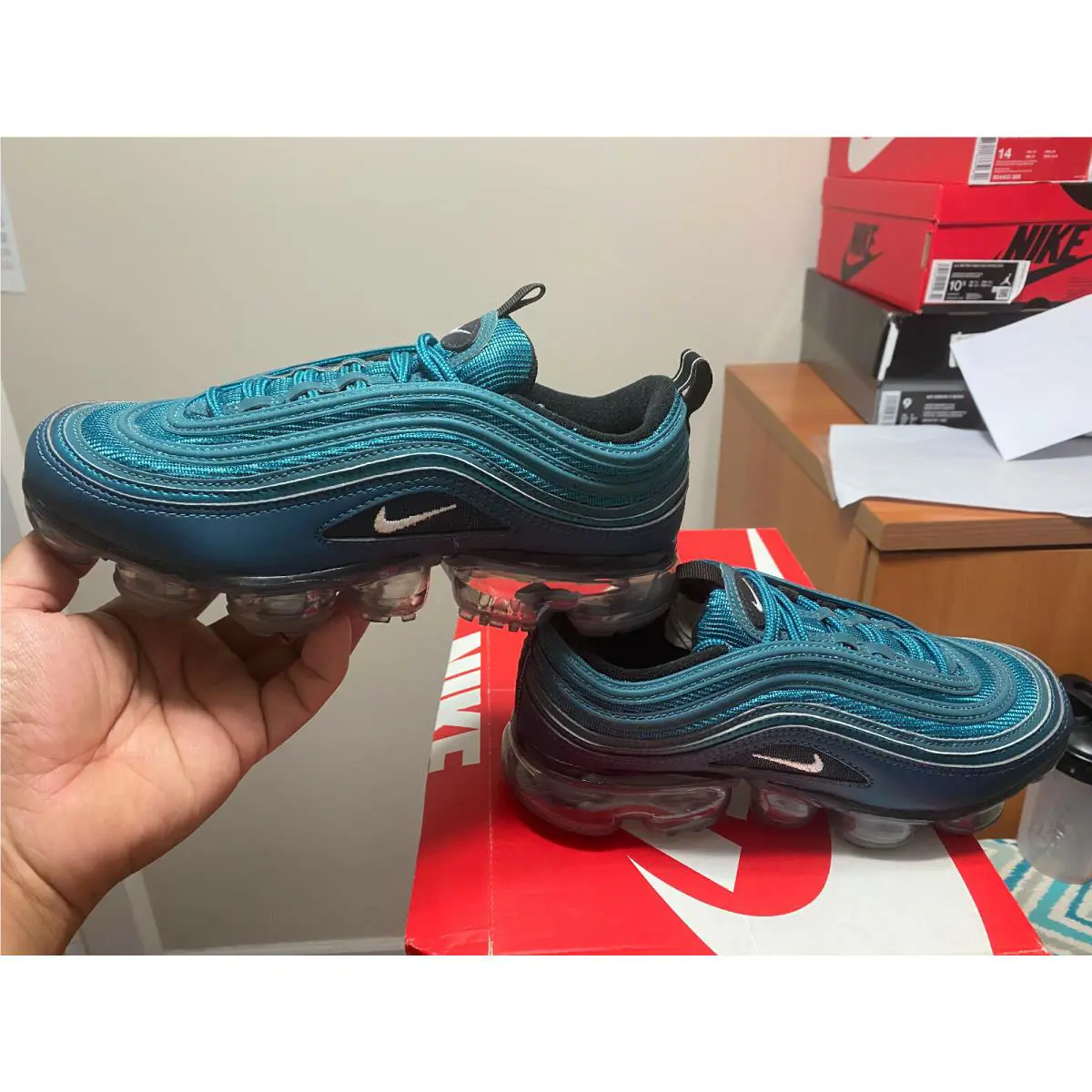 Nike shoes - Vapormax plus 97 - Vapormax plus - AO4542-901 - Green 11