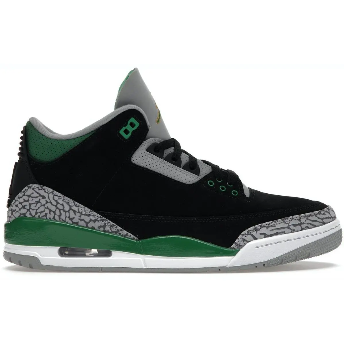 Nike shoes - Jordan Retro 3 - Retro - CT8532 030 - Black/Pine Green/Cement Grey/White 1