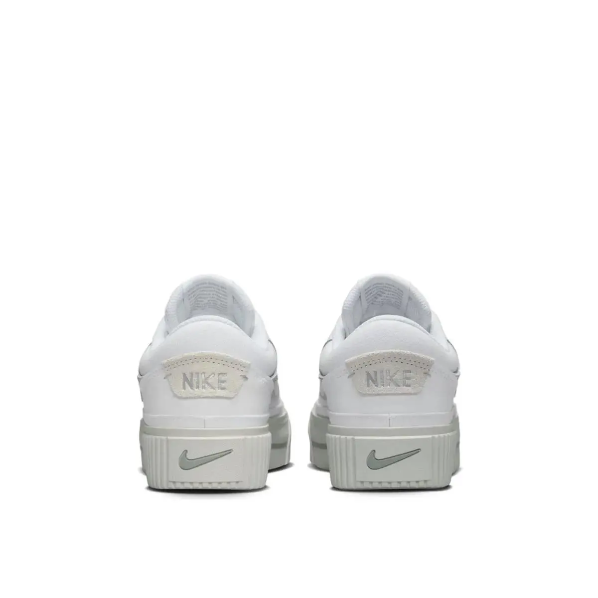 Nike shoes - White/Silver Metallic 8