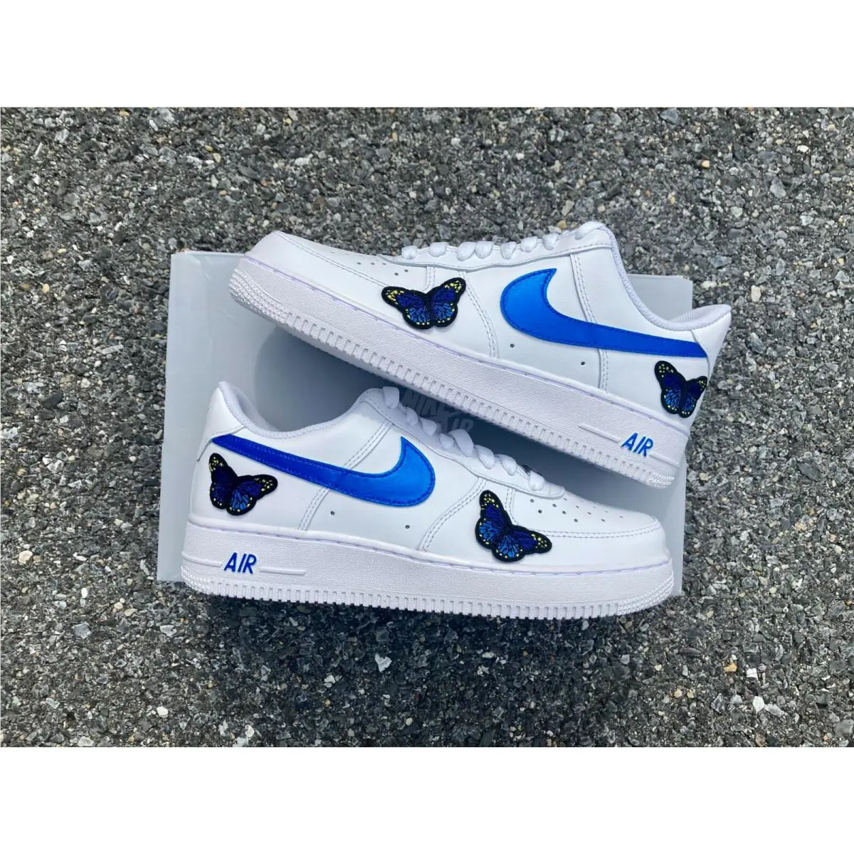Nike shoes - Nike Air Force 1 - Air Force - DD8959-100 - White, Manufacturer: Blue 0