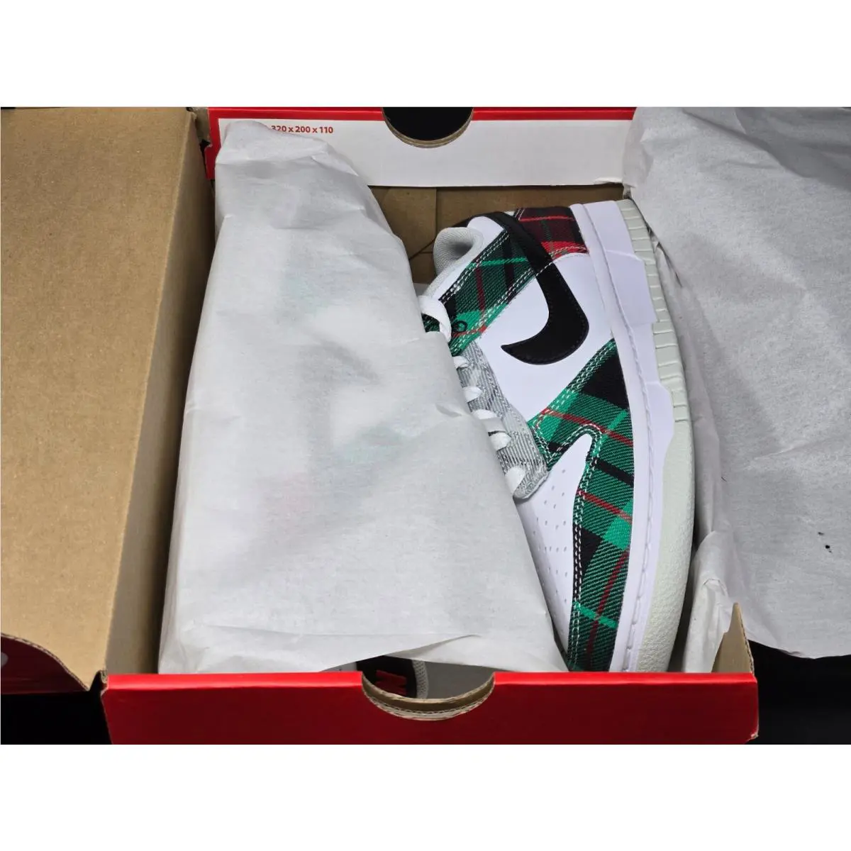 Nike shoes - Nike Dunk - Dunk - DV0827-100 - White, Manufacturer: White/White/University Red/Black 8