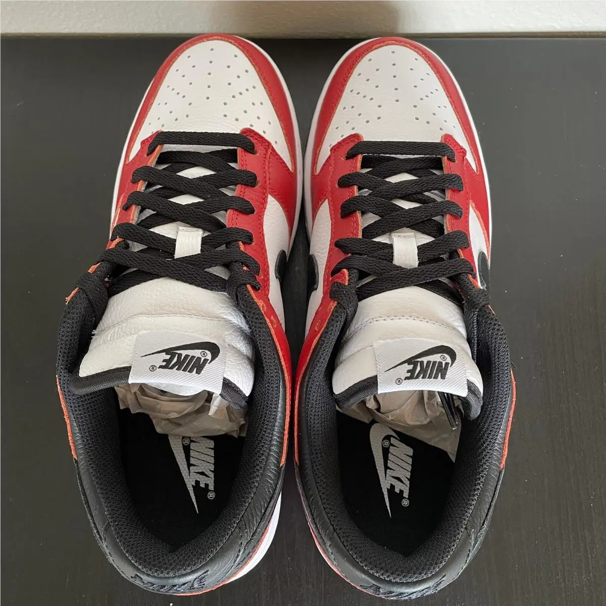 Nike shoes - Nike Dunk Low - Dunk Low - FN0569-900 - Red Black White 3