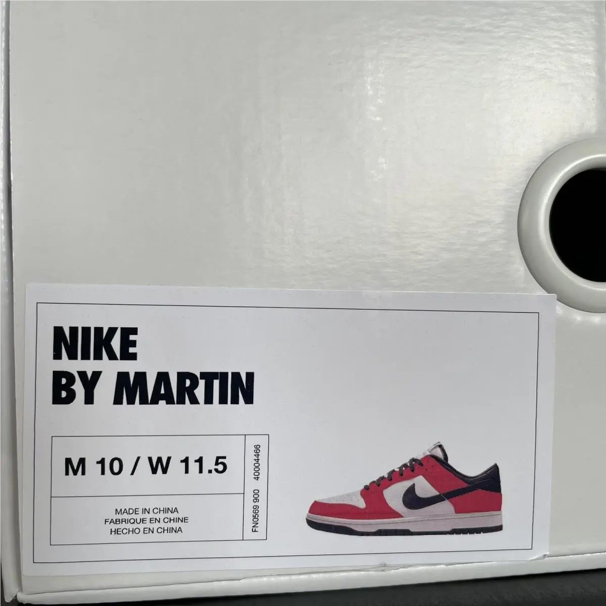 Nike shoes - Nike Dunk Low - Dunk Low - FN0569-900 - Red Black White 4
