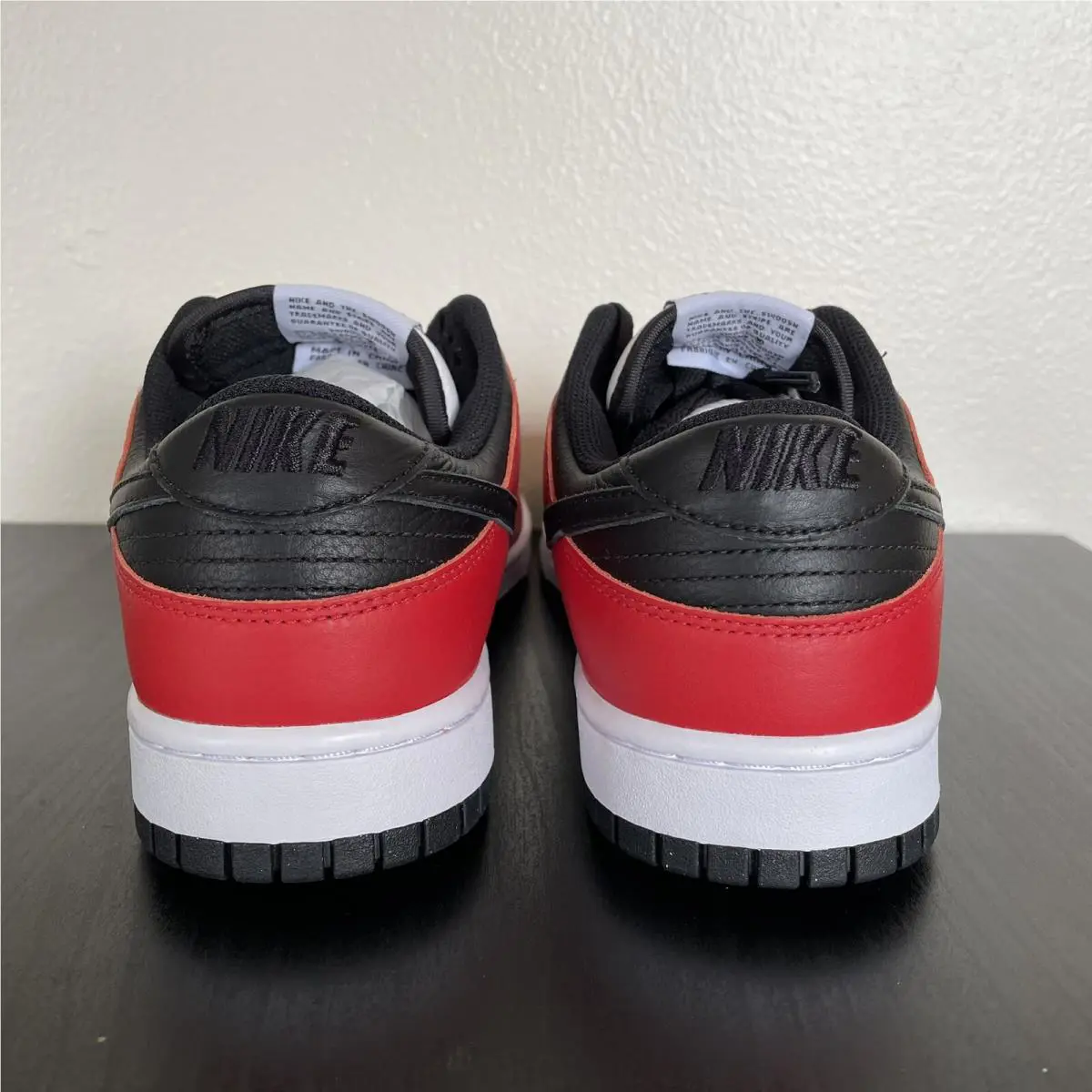 Nike shoes - Nike Dunk Low - Dunk Low - FN0569-900 - Red Black White 10