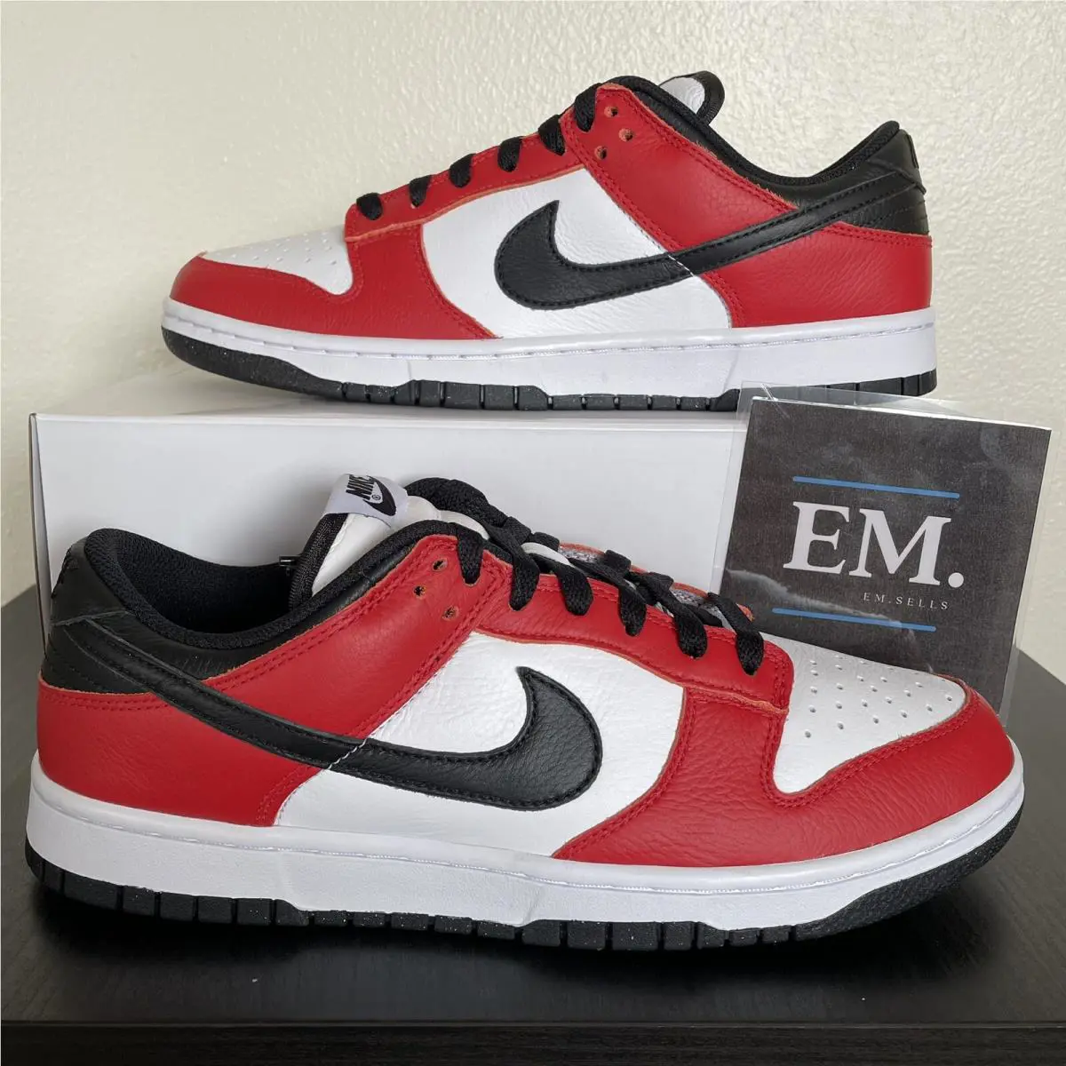 Nike shoes - Nike Dunk Low - Dunk Low - FN0569-900 - Red Black White 7