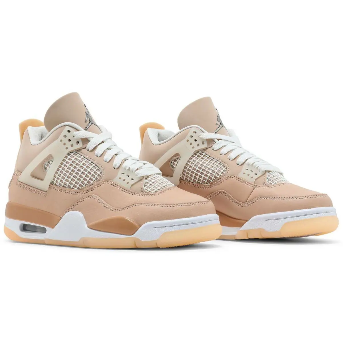 Nike shoes - Women`s Air Jordan 4 Retro - DJ0675-200 - Orange 1