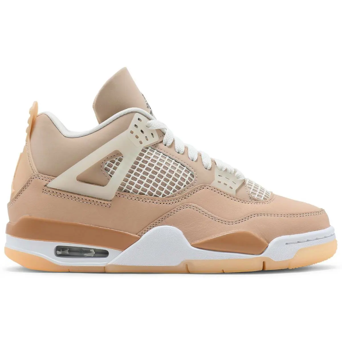 Nike shoes - Women`s Air Jordan 4 Retro - DJ0675-200 - Orange 4