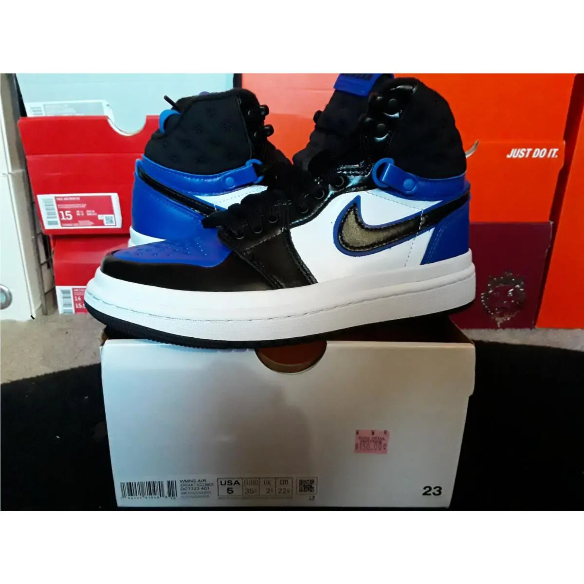 Nike shoes - Air Jordan 1 - Air - DC7723 401 - Black 0