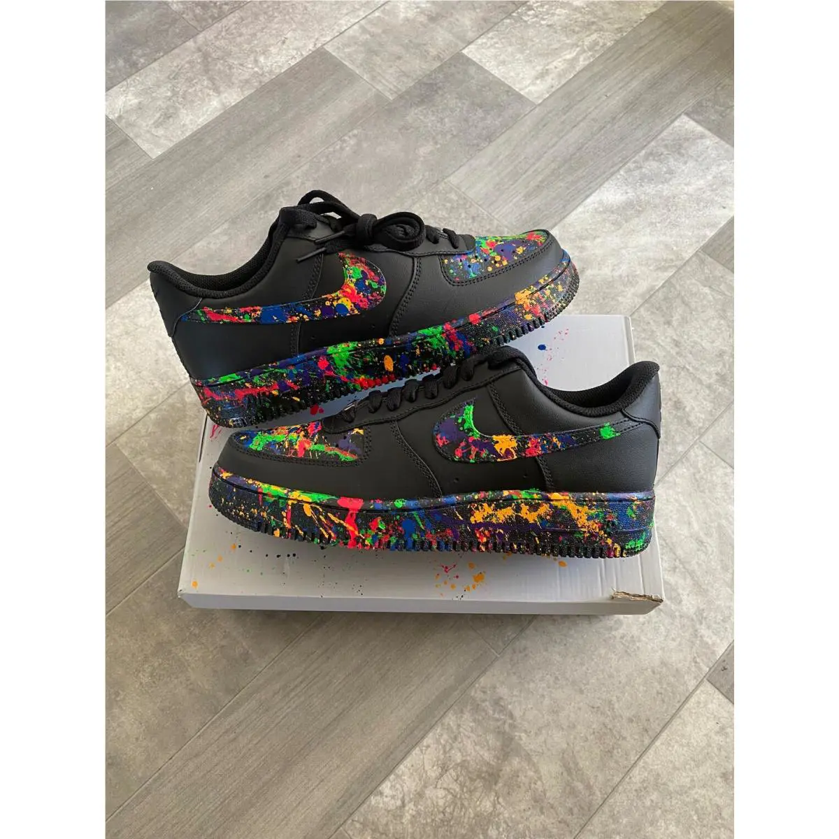 Nike shoes - Nike Air Force 1 - Air Force - DD8959-100 - Black 6