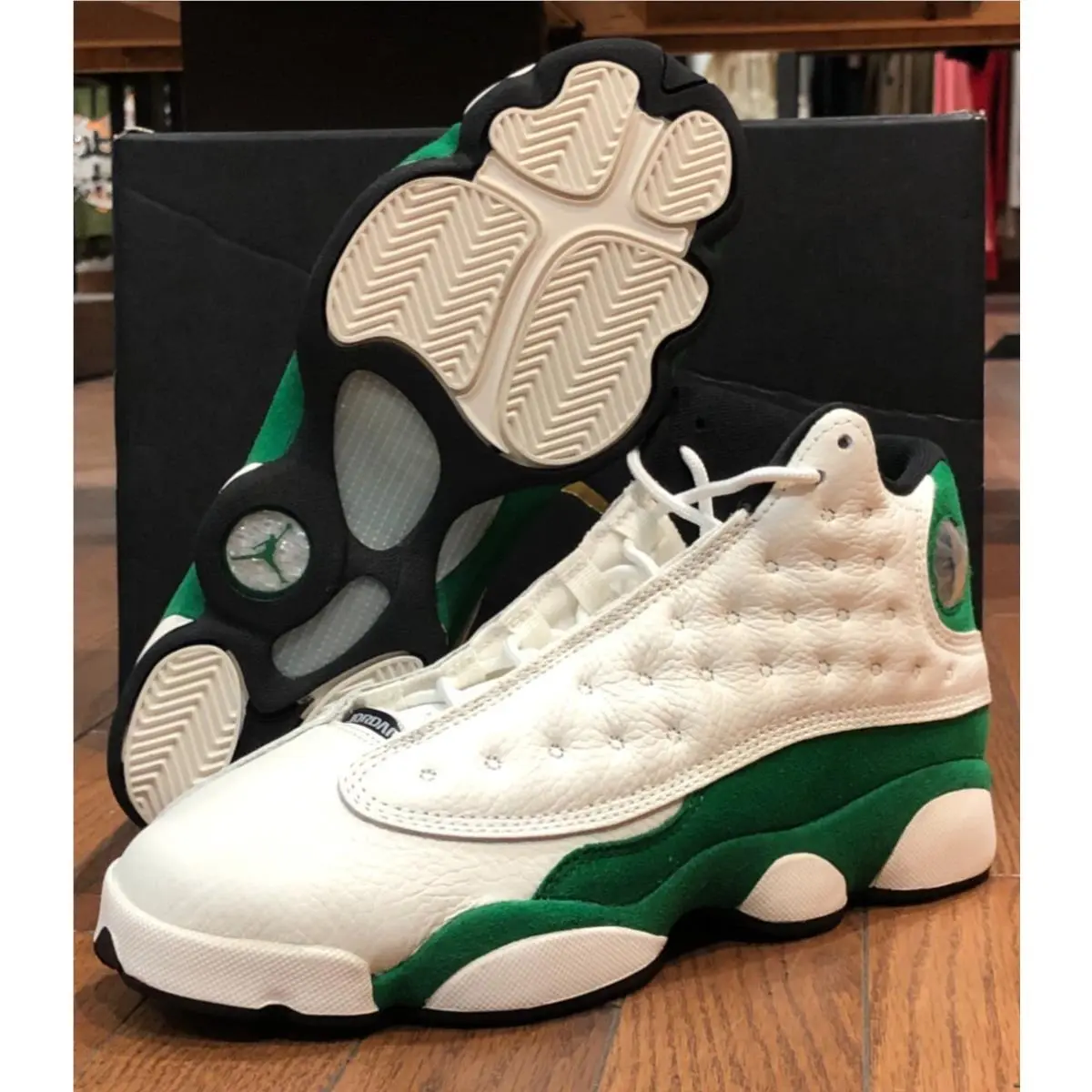 Nike shoes - Air Jordan 13 Retro - Air Retro - Green 4