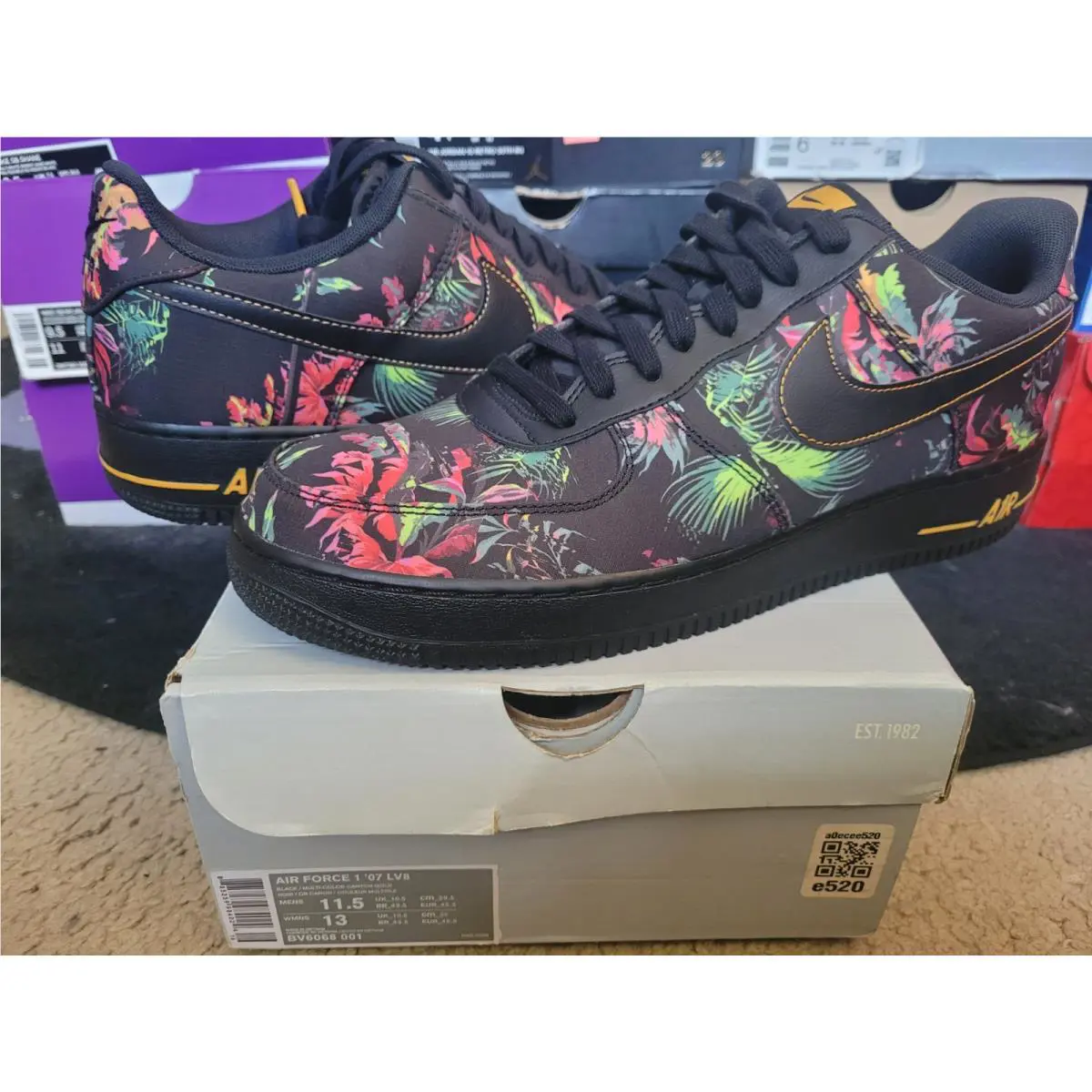 Nike shoes - Nike Air Force 1 - Air Force - BV6068-001 - Multicolor 6