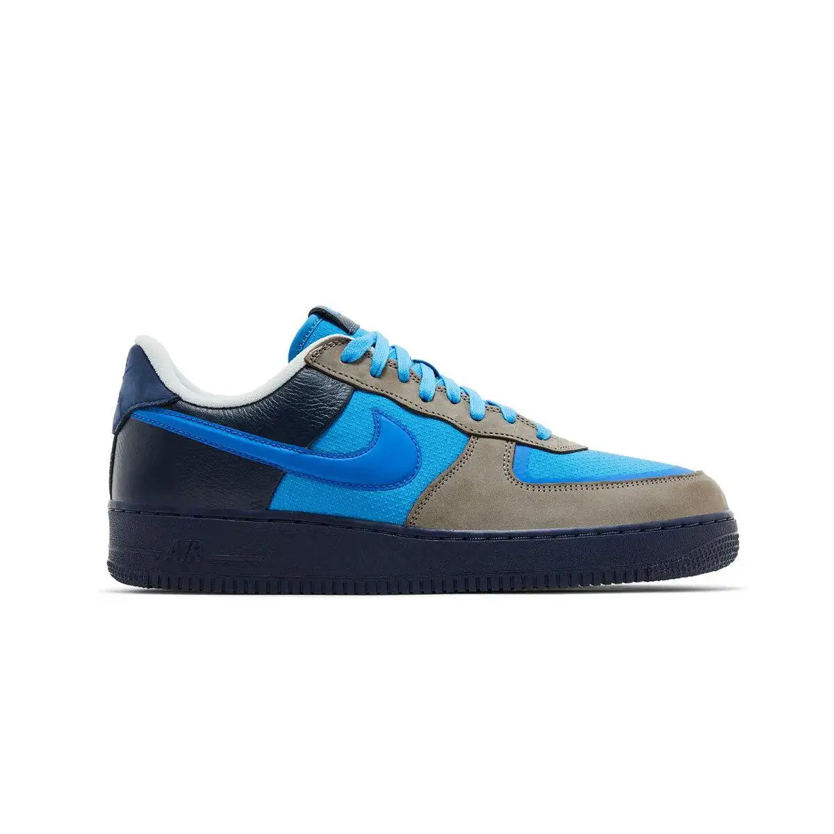 Nike Men`s Air Force 1 Low SP Stash 2024 HF5516-001 Grey/harbor Blue SZ 5-13 - Soft Grey/Varsity Royal/Harbor Blue