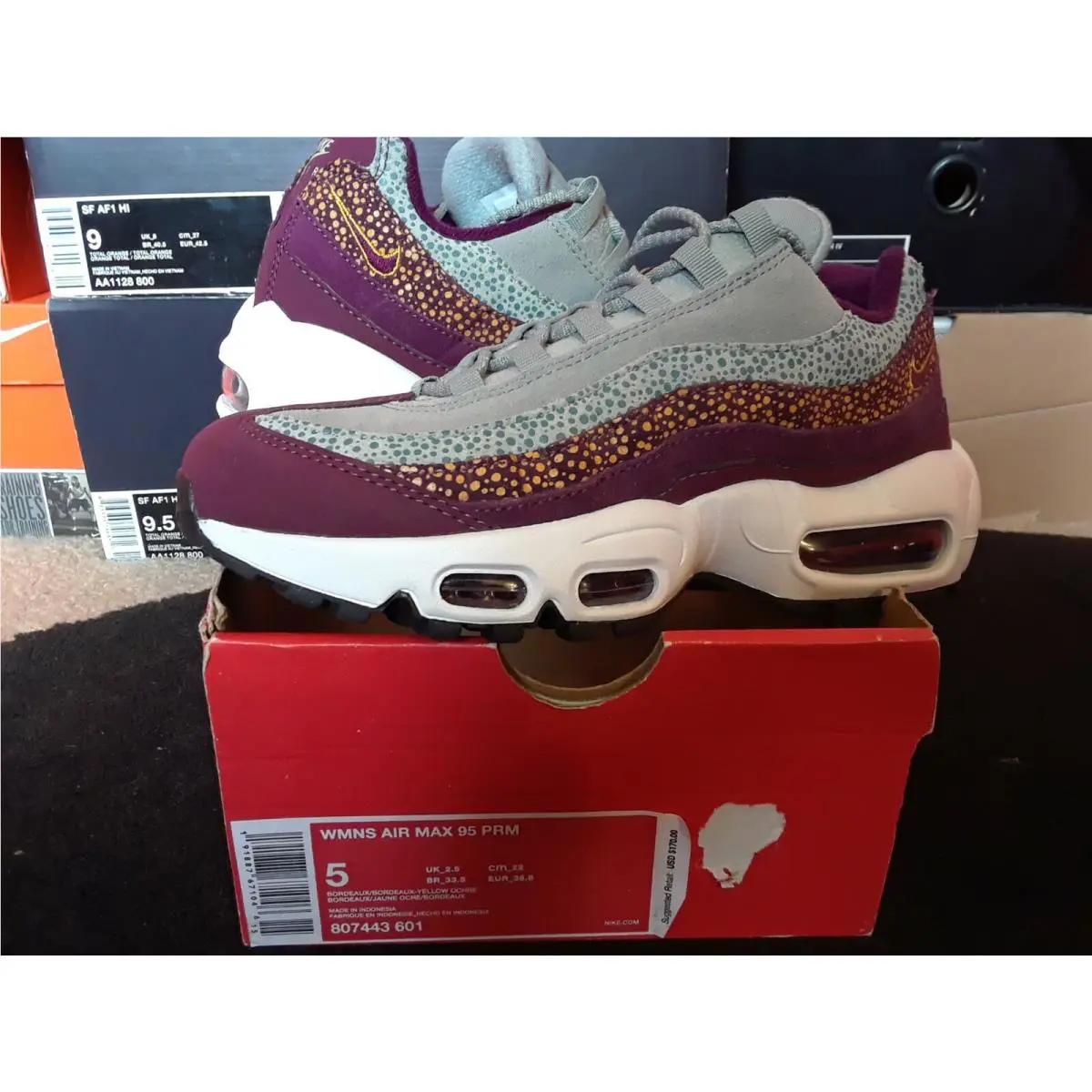Nike shoes - Nike Air Max 95 - Air Max - 807443601 - Red 0