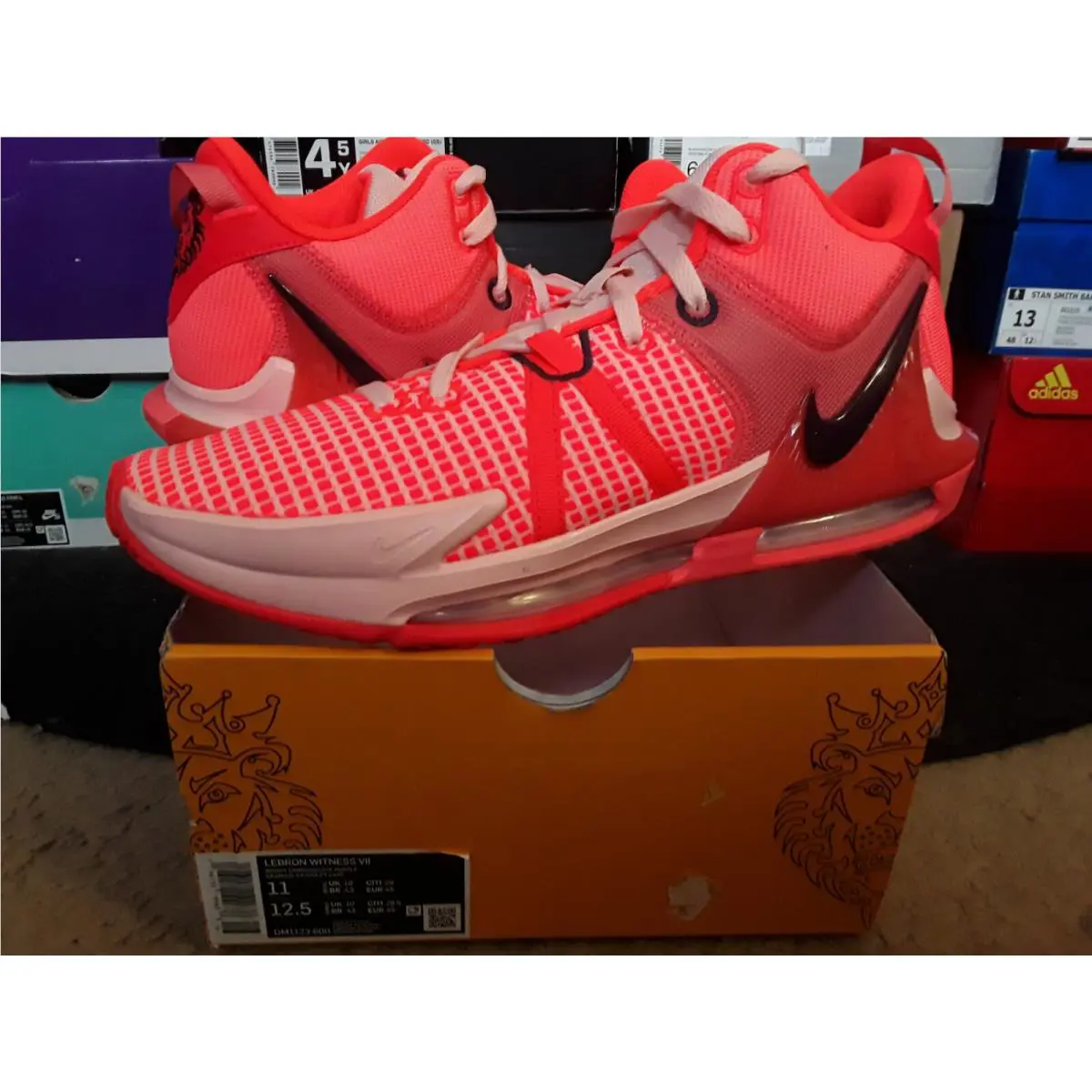 Nike shoes - Nike Air Zoom LeBron - Air Zoom LeBron - DM1123-600 - Red 5
