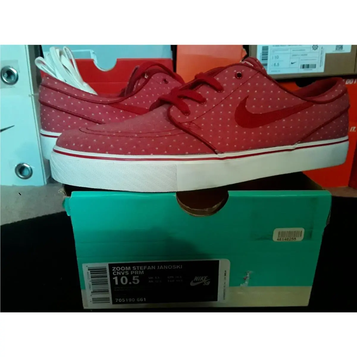 Nike shoes - Nike Zoom Stefan Janoski - Zoom Stefan Janoski - 705190 661 - Red 0