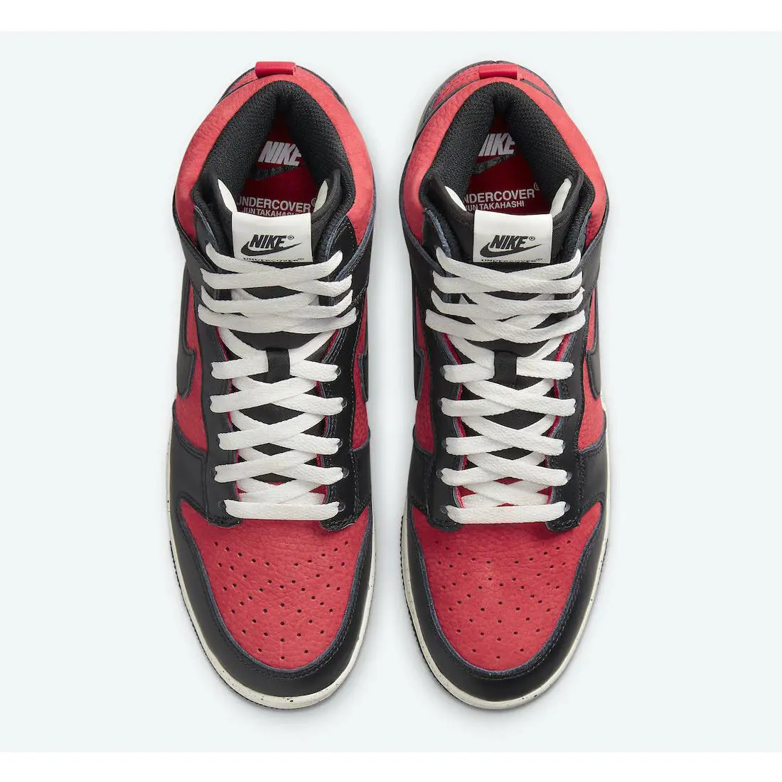 Nike shoes - Nike Men`s Dunk High x Undercover UBA - DD9401-600 - Gym Red 2