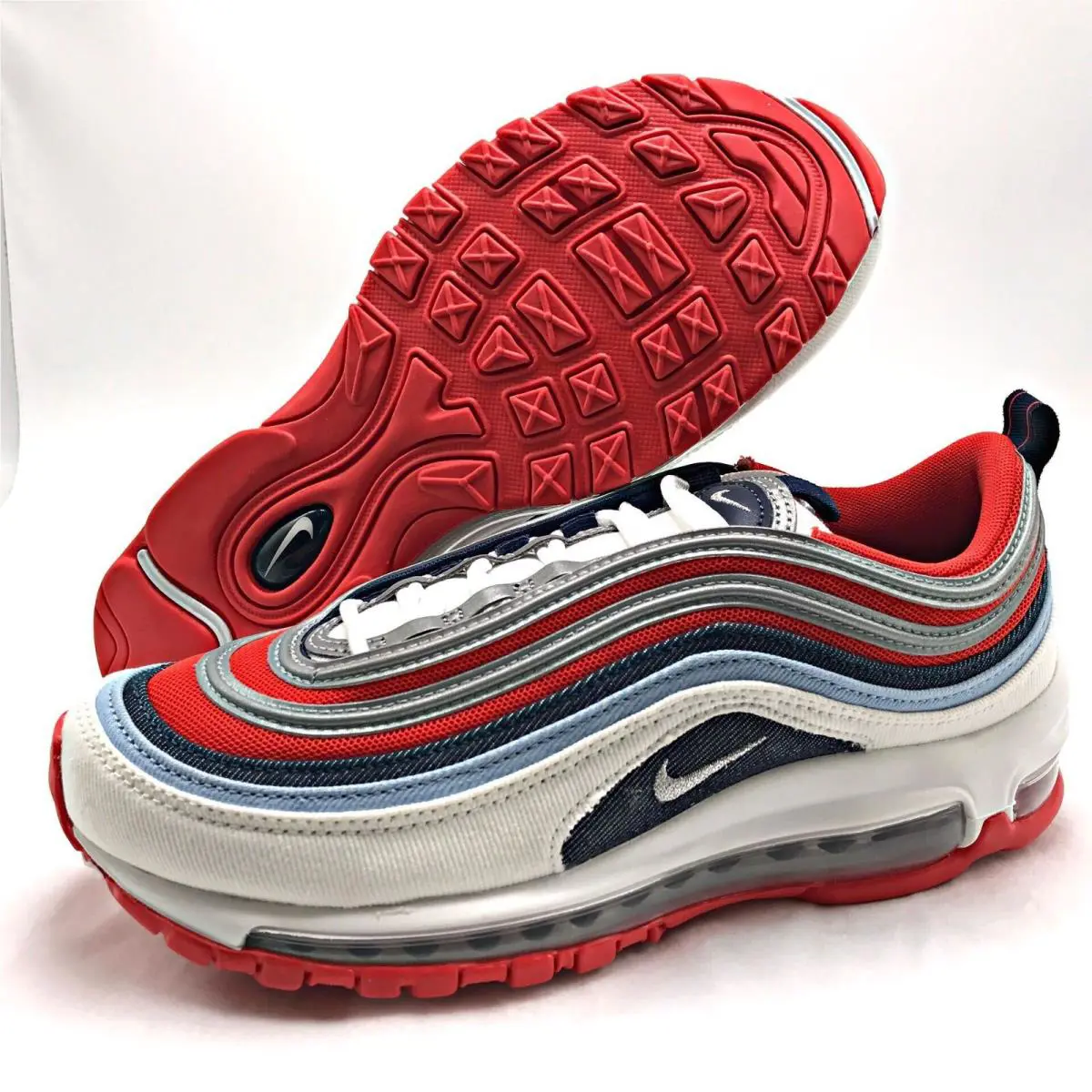 Nike shoes - Nike Air Max 97 - Air Max - DJ5171-600 - WHITE/RED-NAVY 2