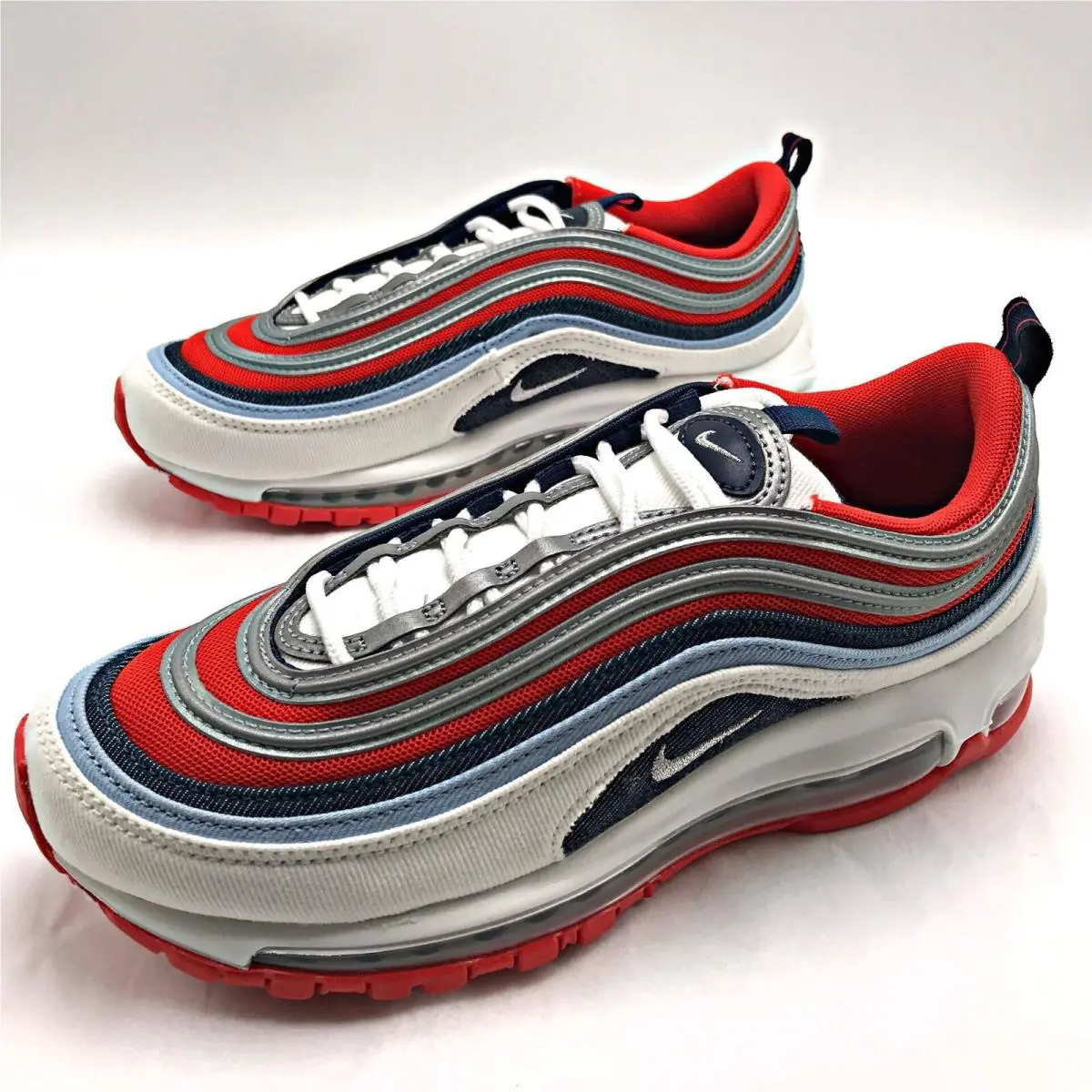 Nike shoes - Nike Air Max 97 - Air Max - DJ5171-600 - WHITE/RED-NAVY 5