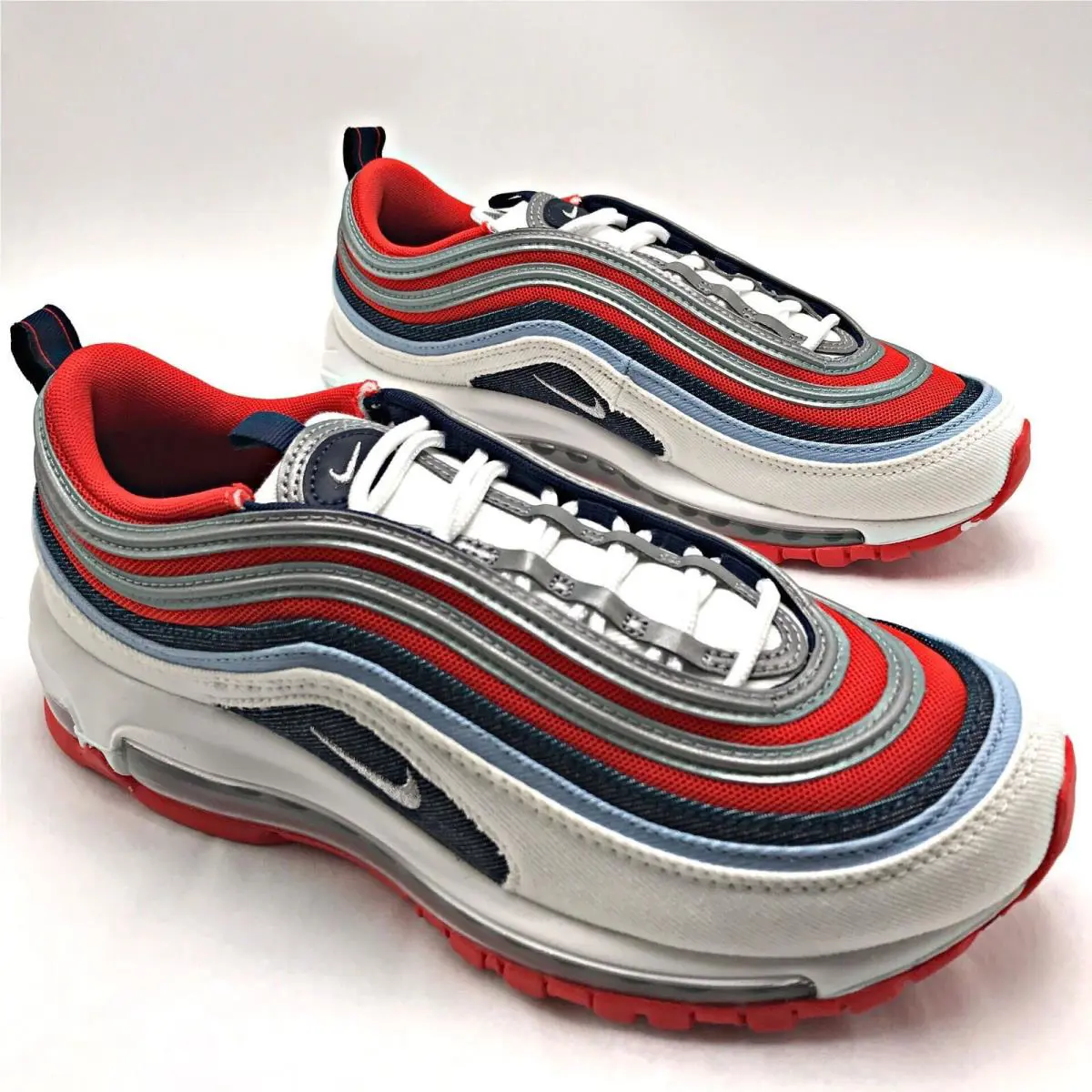Nike shoes - Nike Air Max 97 - Air Max - DJ5171-600 - WHITE/RED-NAVY 6