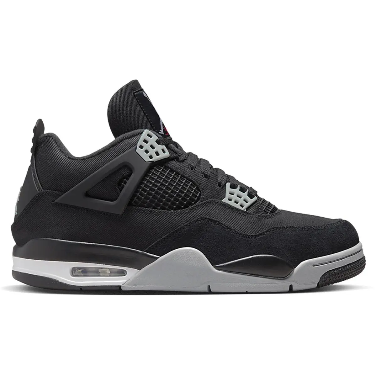 Nike shoes - Air Jordan Retro 4 - Air Retro - CT8527 100 - Black/Light Steel Grey/White 1
