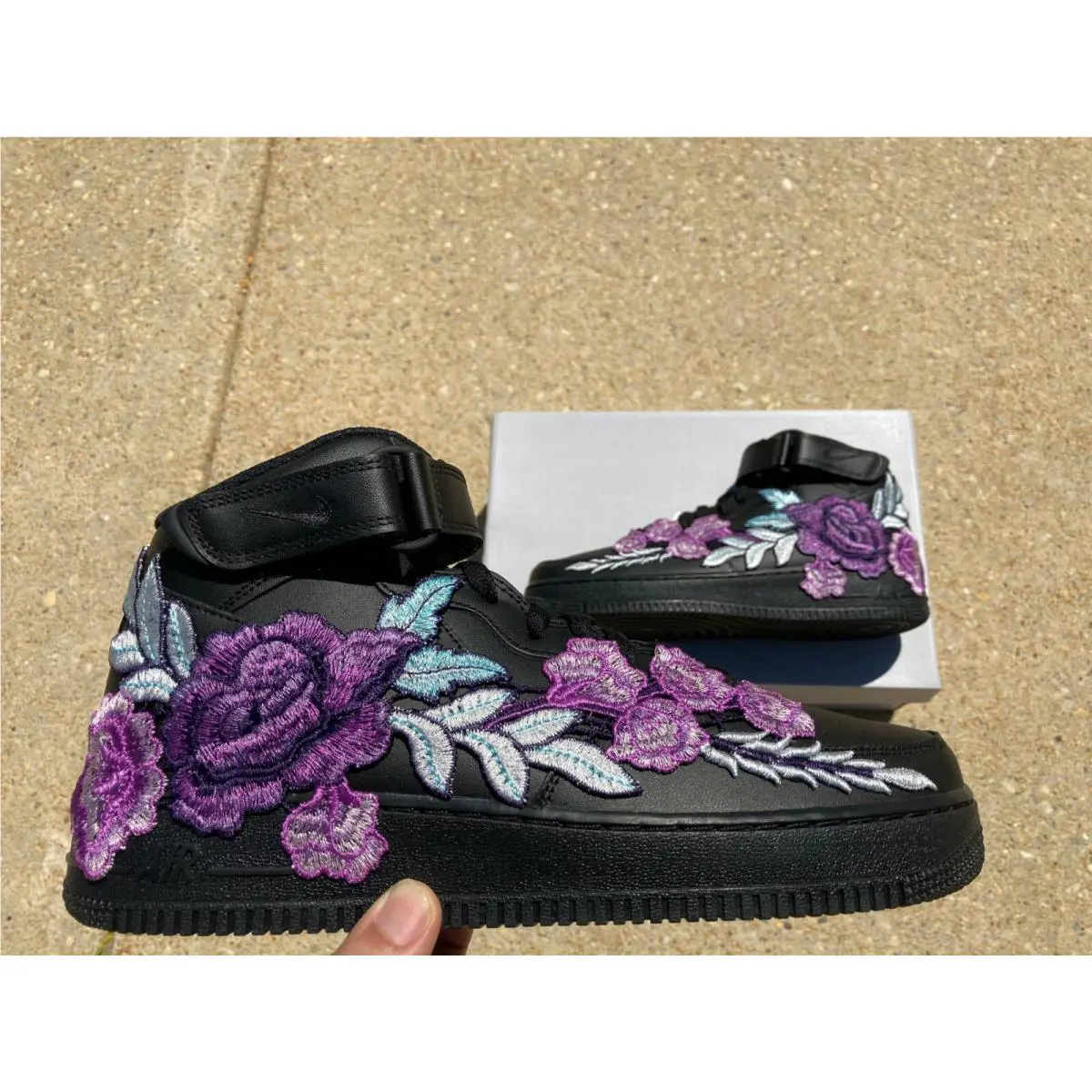 Nike shoes - Nike Air Force 1 - Air Force - DD8959-100 - Black 5