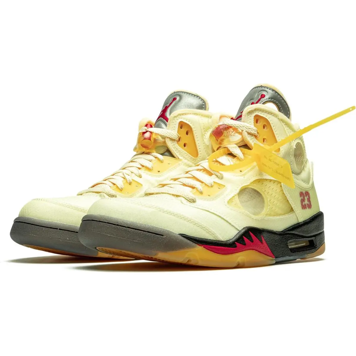 Nike shoes - Air Jordan 5 - Air - DH8565100 - Ivory 4
