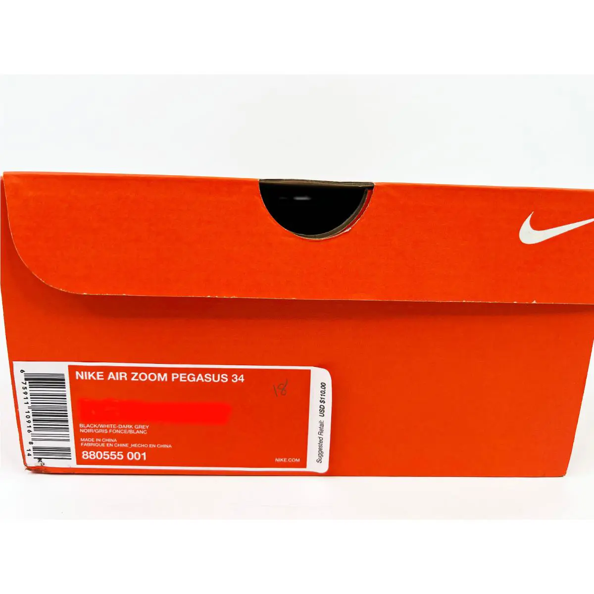 Nike shoes - Nike Air Zoom Pegasus - Air Zoom Pegasus - 880555-001 - Black 10