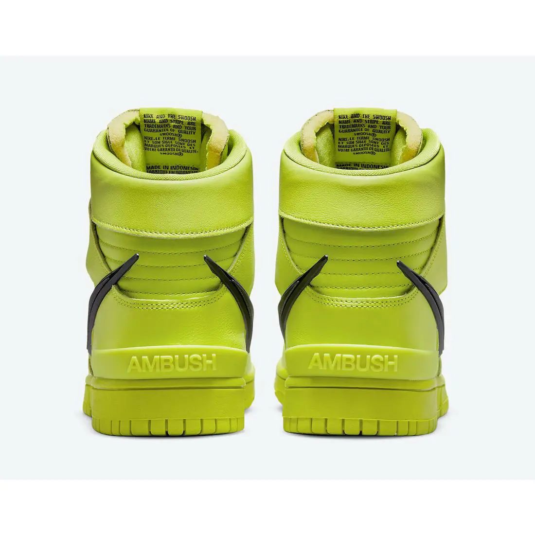 Nike shoes - Nike AMBUSH x Dunk High - CU7544-300 - Flash Lime 1