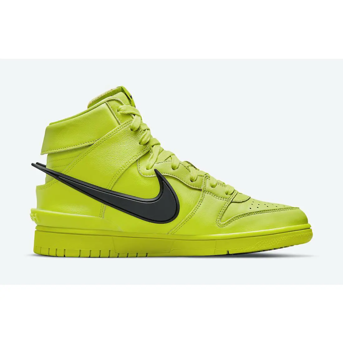 Nike shoes - Nike AMBUSH x Dunk High - CU7544-300 - Flash Lime 3