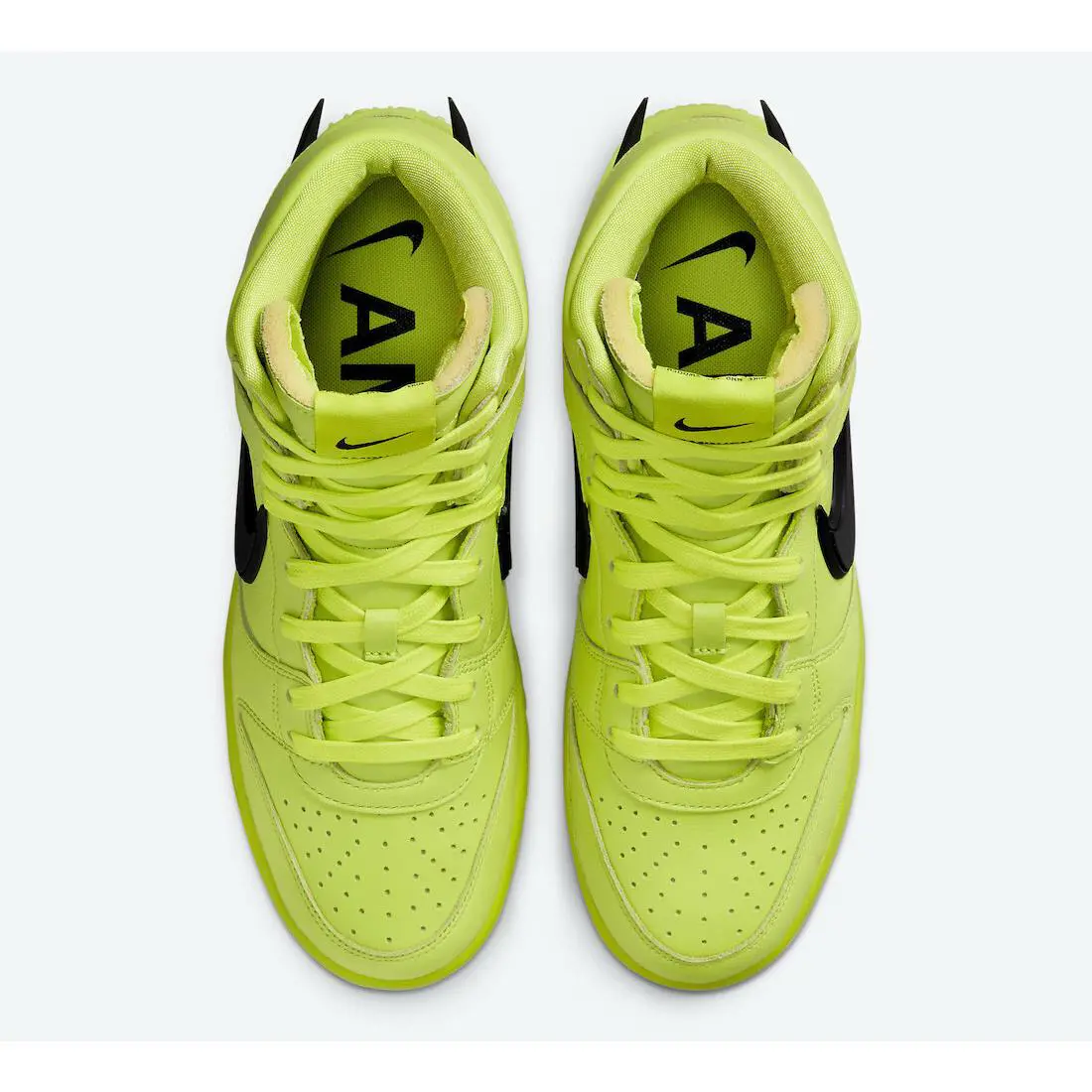 Nike shoes - Nike AMBUSH x Dunk High - CU7544-300 - Flash Lime 6