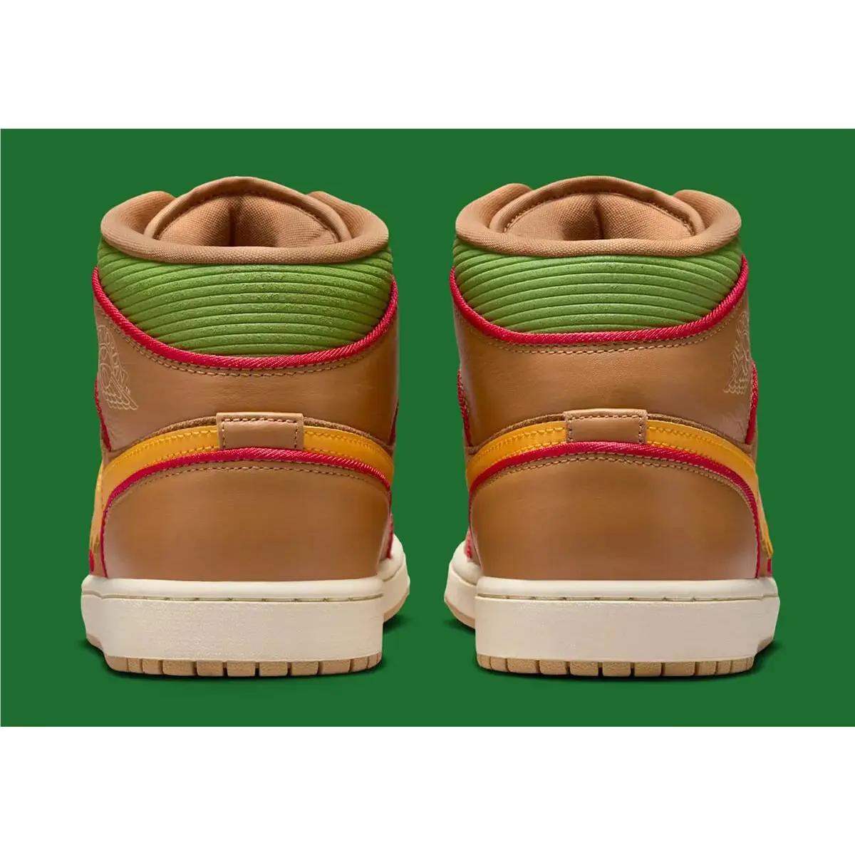 Nike shoes - Nike Air Jordan 1 - Air - IB7403-224 - Flax/Sesame/Coconut Milk/University Gold 3