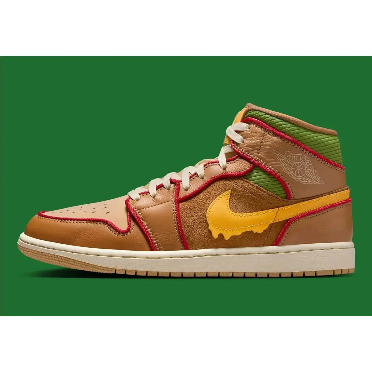 Nike shoes - Nike Air Jordan 1 - Air - IB7403-224 - Flax/Sesame/Coconut Milk/University Gold 6