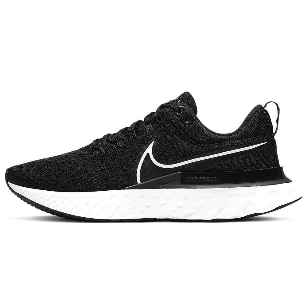 Nike Men`s React Infinity Run 2 Running Shoe CT2357-002 - Black/White/Iron Grey