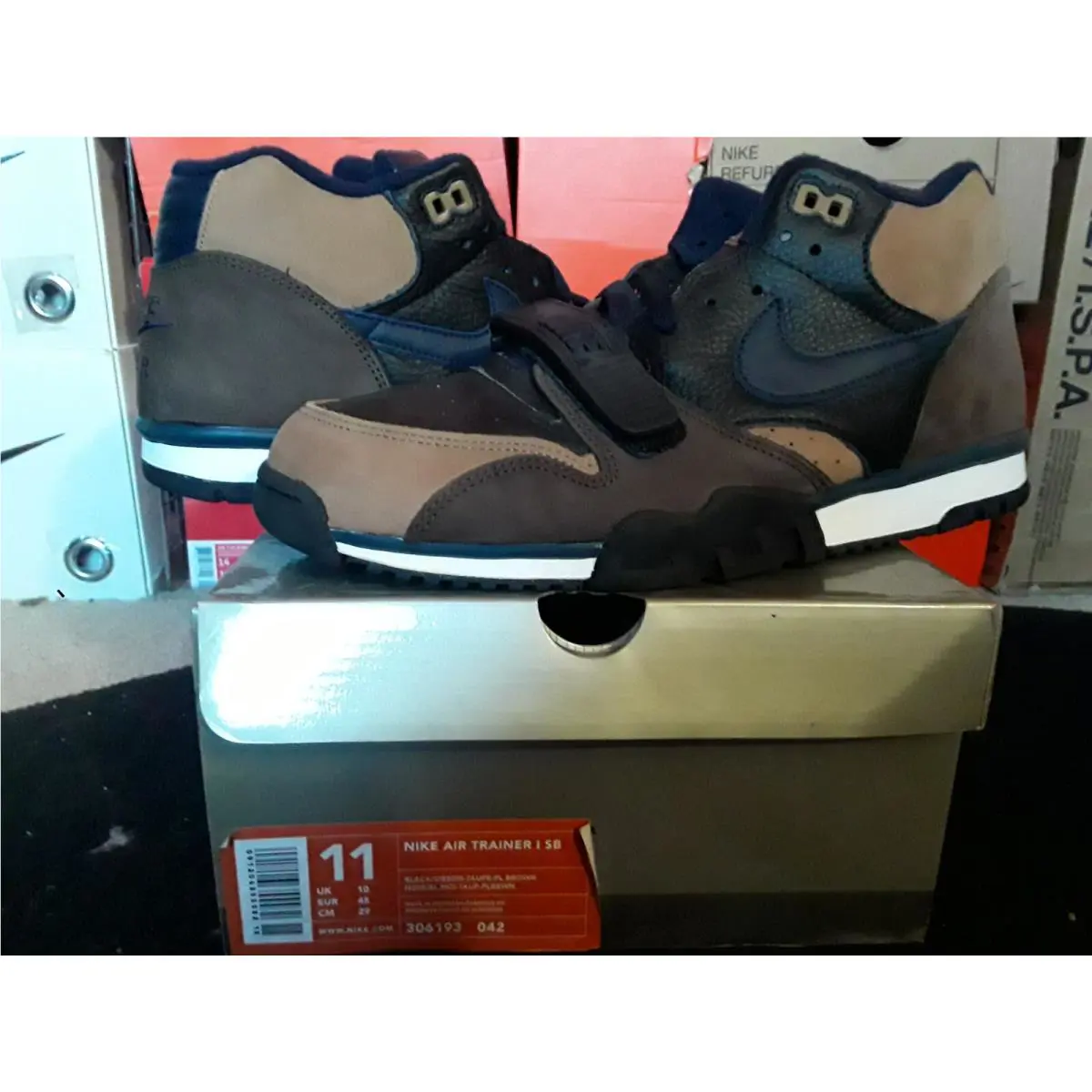 Nike shoes - Nike Air Trainer - Air Trainer - 306193-042 - Black 0