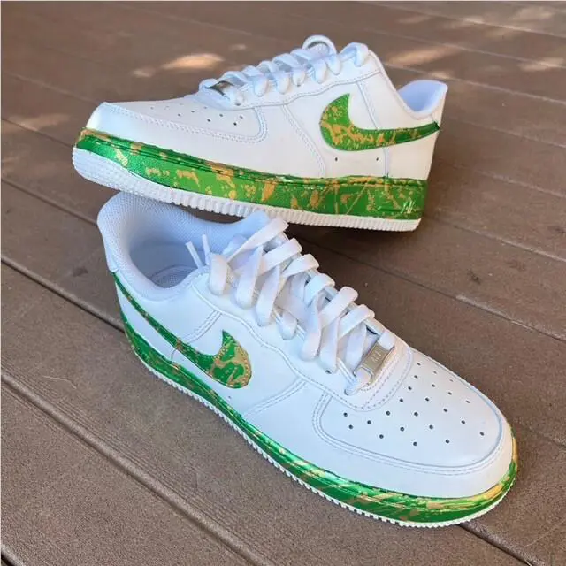 Nike shoes - Nike Air Force 1 - Air Force - DD8959-100 - Green 10