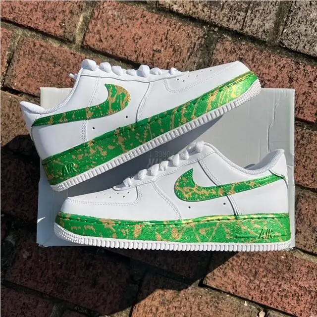 Nike shoes - Nike Air Force 1 - Air Force - DD8959-100 - Green 11