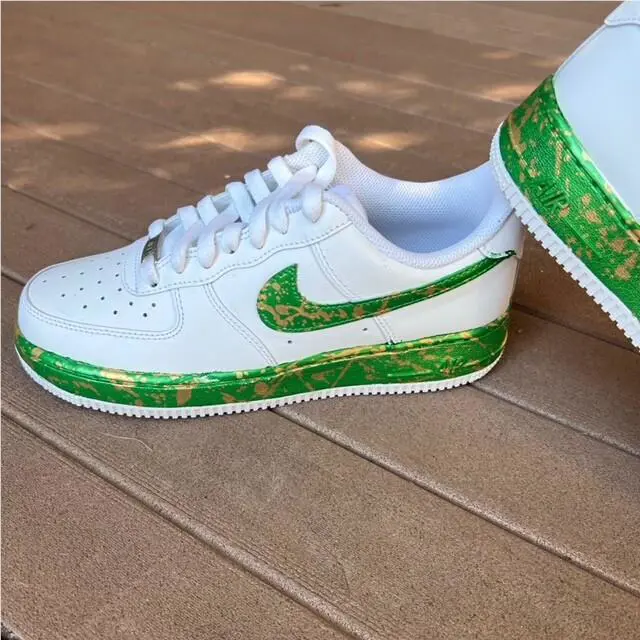 Nike shoes - Nike Air Force 1 - Air Force - DD8959-100 - Green 12