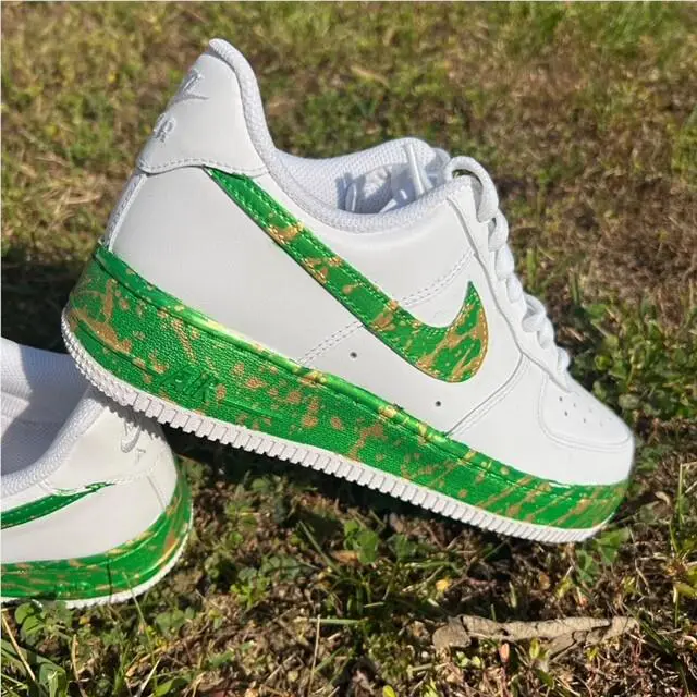 Nike shoes - Nike Air Force 1 - Air Force - DD8959-100 - Green 15