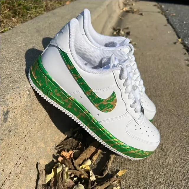 Nike shoes - Nike Air Force 1 - Air Force - DD8959-100 - Green 16