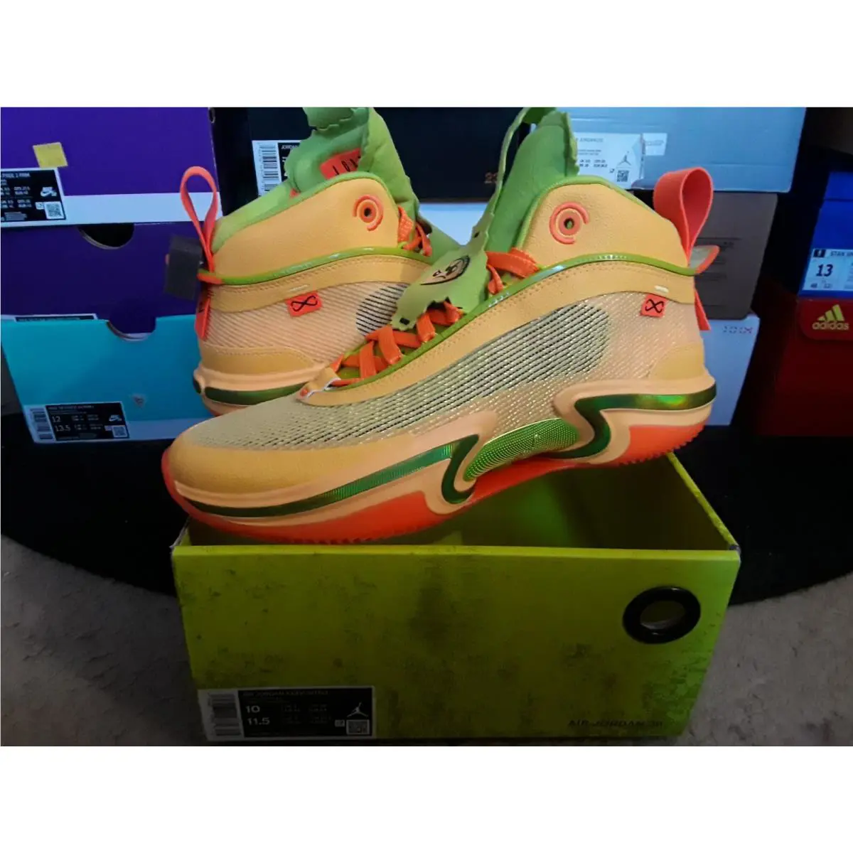 Nike shoes - Air Jordan 36 - Air - DQ6866 803 - Yellow 6