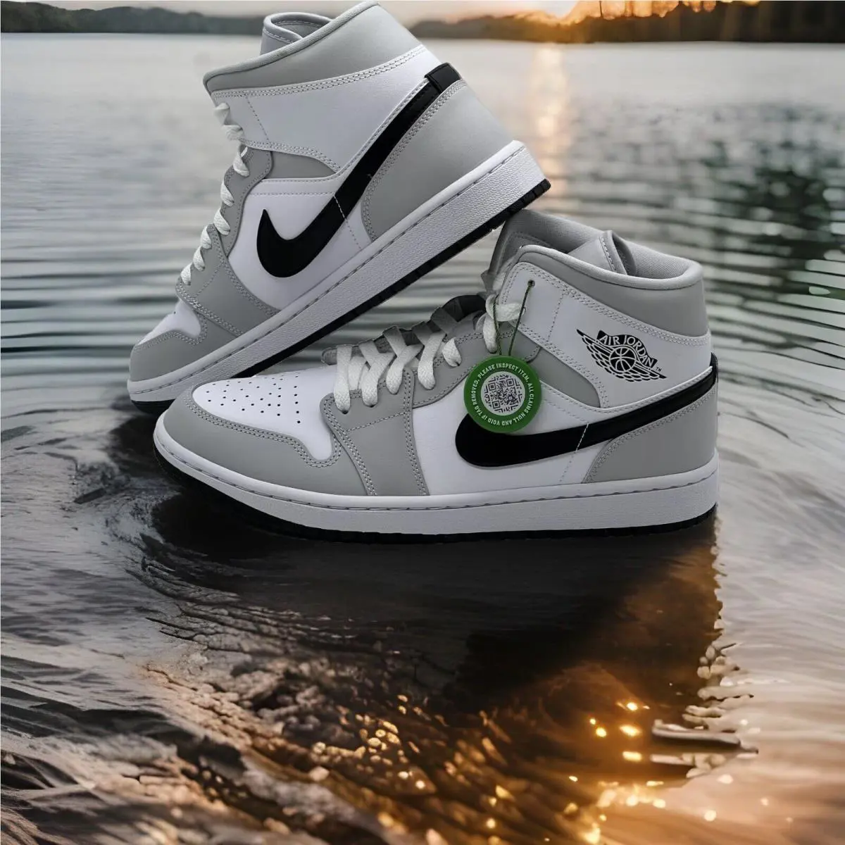 Nike shoes - Air Jordan 1 Mid - Air Mid - BQ6472-015 - Black 2