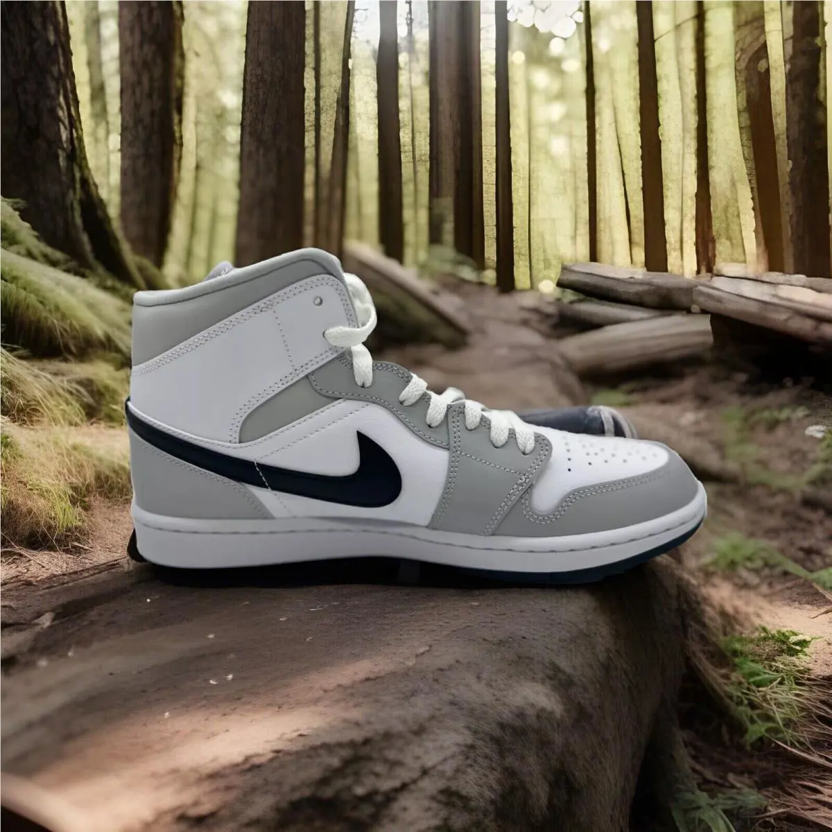 Nike shoes - Air Jordan 1 Mid - Air Mid - BQ6472-015 - Black 7
