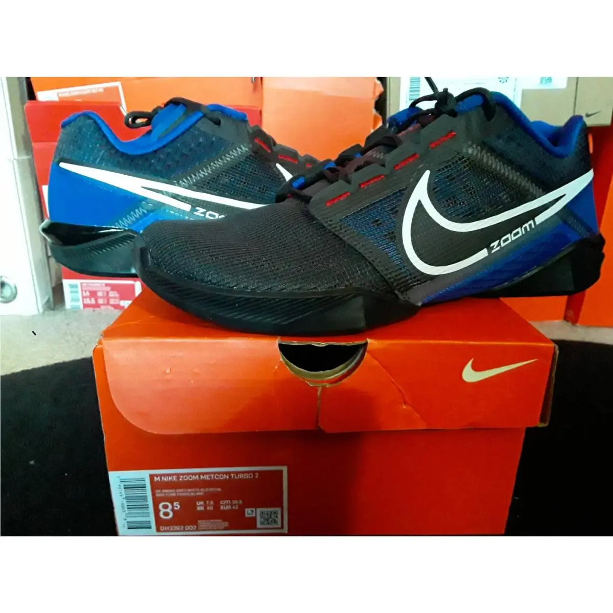 Nike shoes - Nike React Metcon - React Metcon - DH3392 002 - Black 0